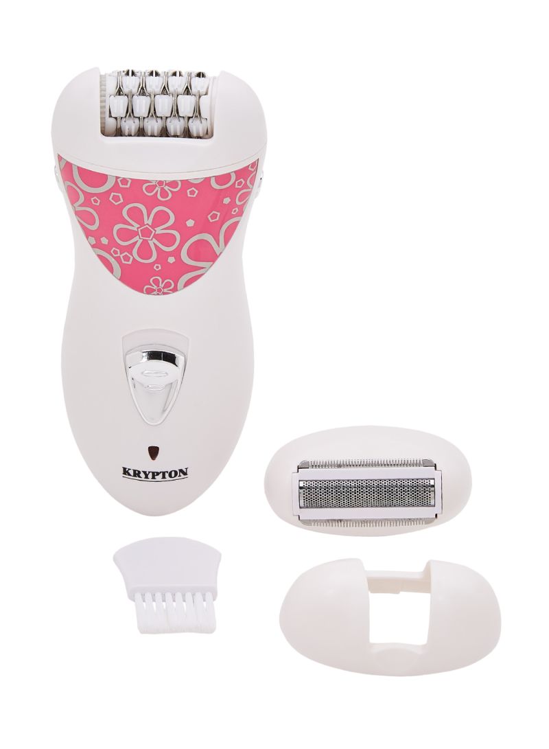 Rechargeable Epilator & Lady Shaver White & Pink